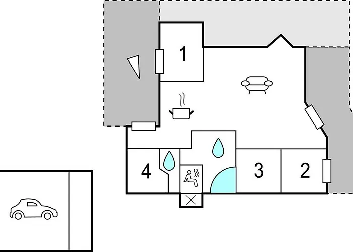 Semesterbostad Holiday Home Morgenfruevaenget